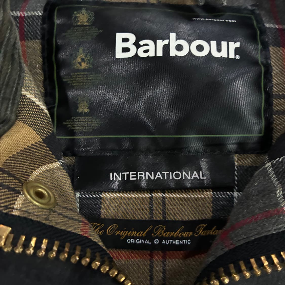 바버 인터내셔널 블랙자켓  상품이미지2