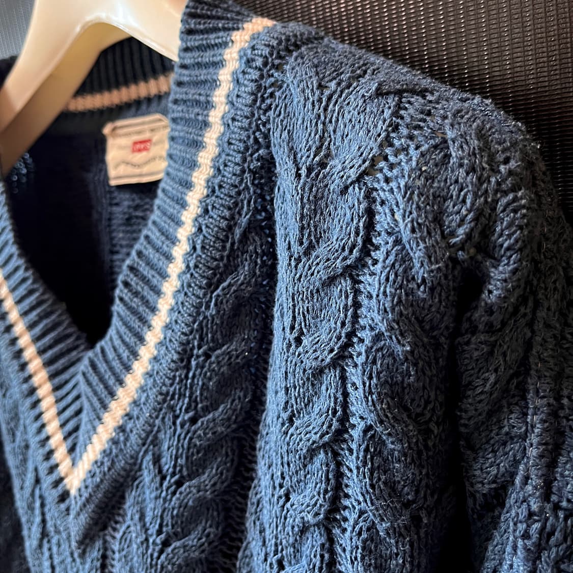  90s 리바이스 이태리메이드 코튼 니트  상품이미지3