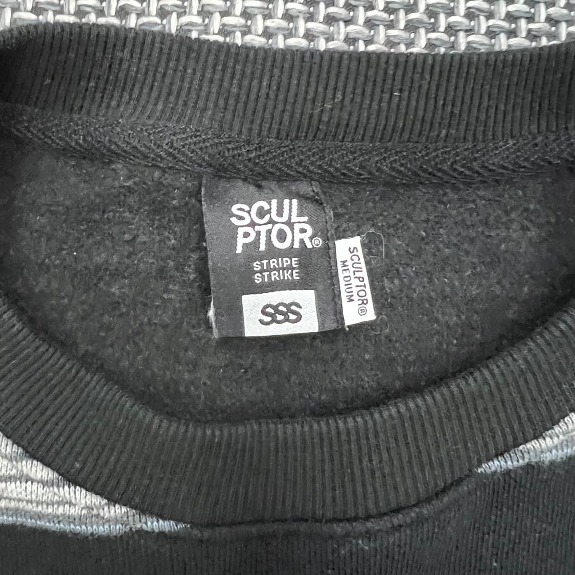 SCULPTOR 스트라이프 맨투맨 상품이미지2