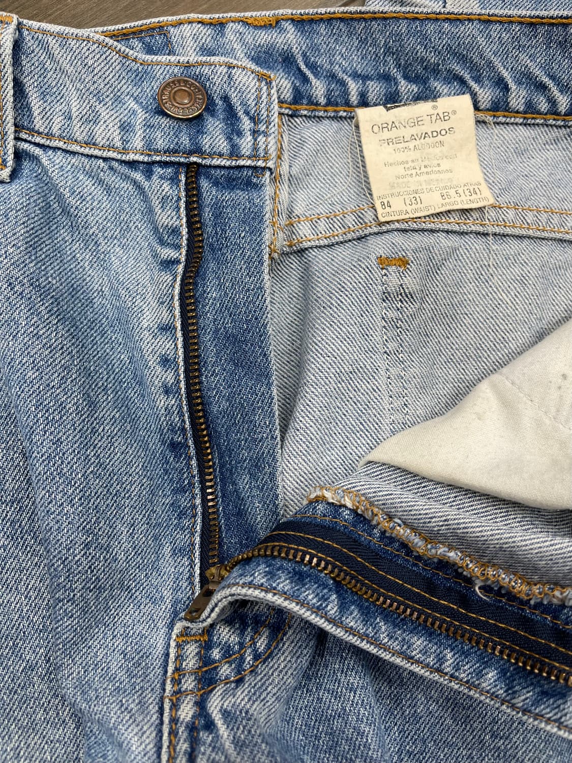 90s Levis 505 Orange Tap 32 상품이미지5