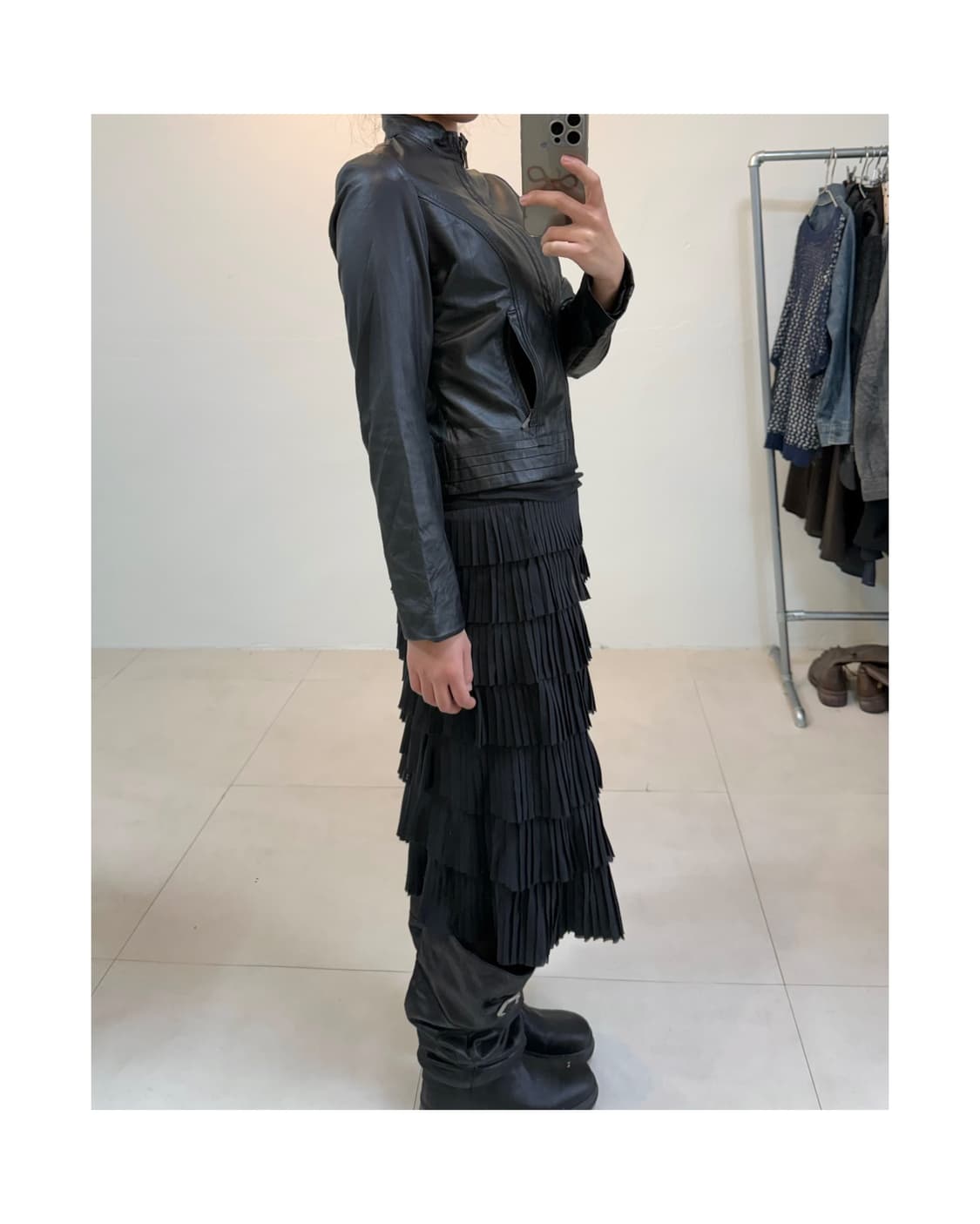 빈티지 양가죽 자켓 상품이미지7