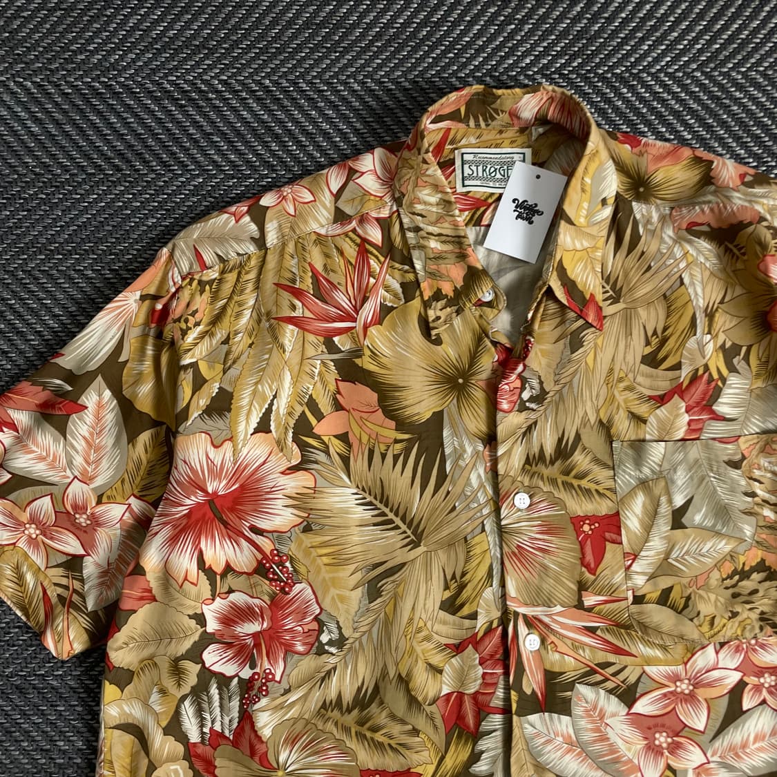 USA 오리지날 빈티지 하와이안 셔츠y 2836 상품이미지3