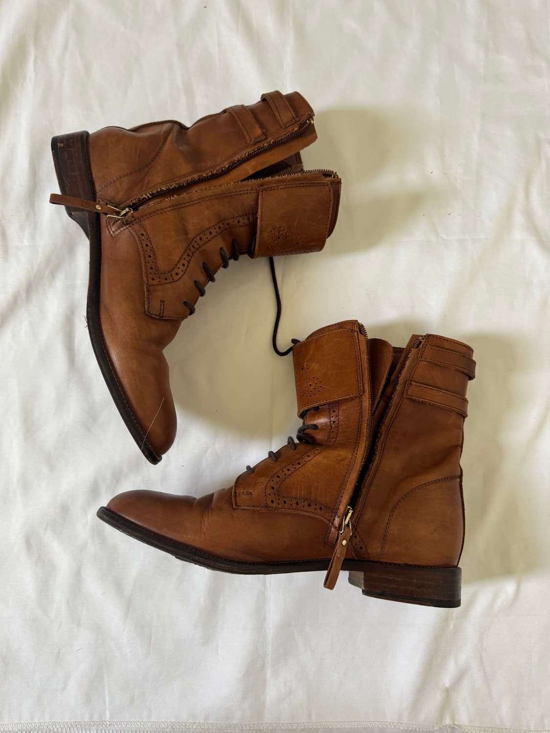 마시모 두띠 레더 컴뱃부츠 상품이미지3