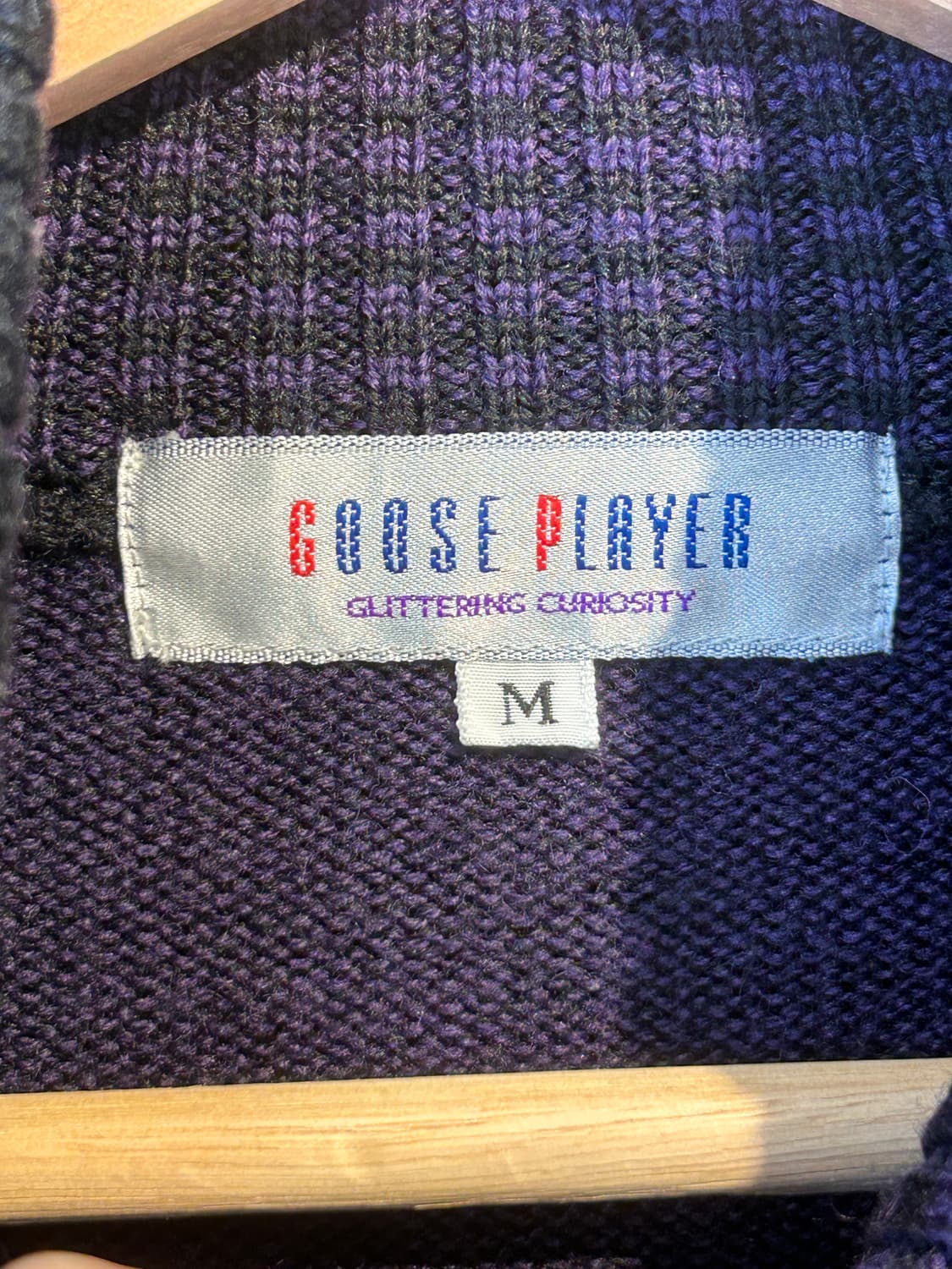 Goose player 텍스쳐 니트  상품이미지5
