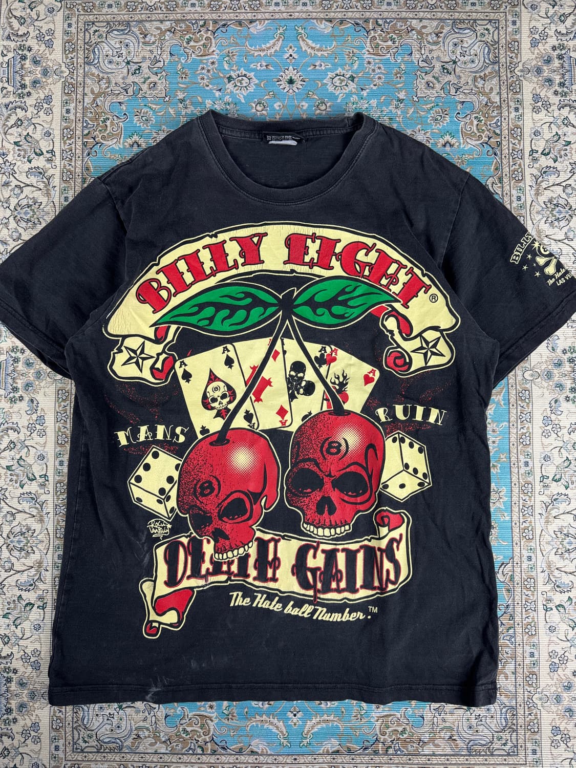 Billy Eight 체리 스컬 반팔슬리브1598 상품이미지1