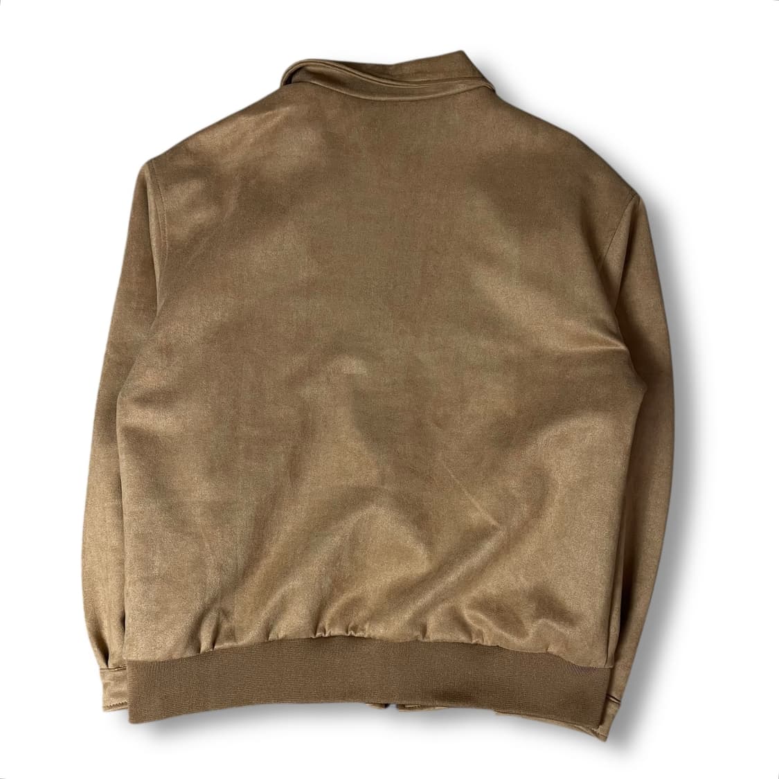 빈티지 브라운 스웨이드 카라 집업 자켓 상품이미지2