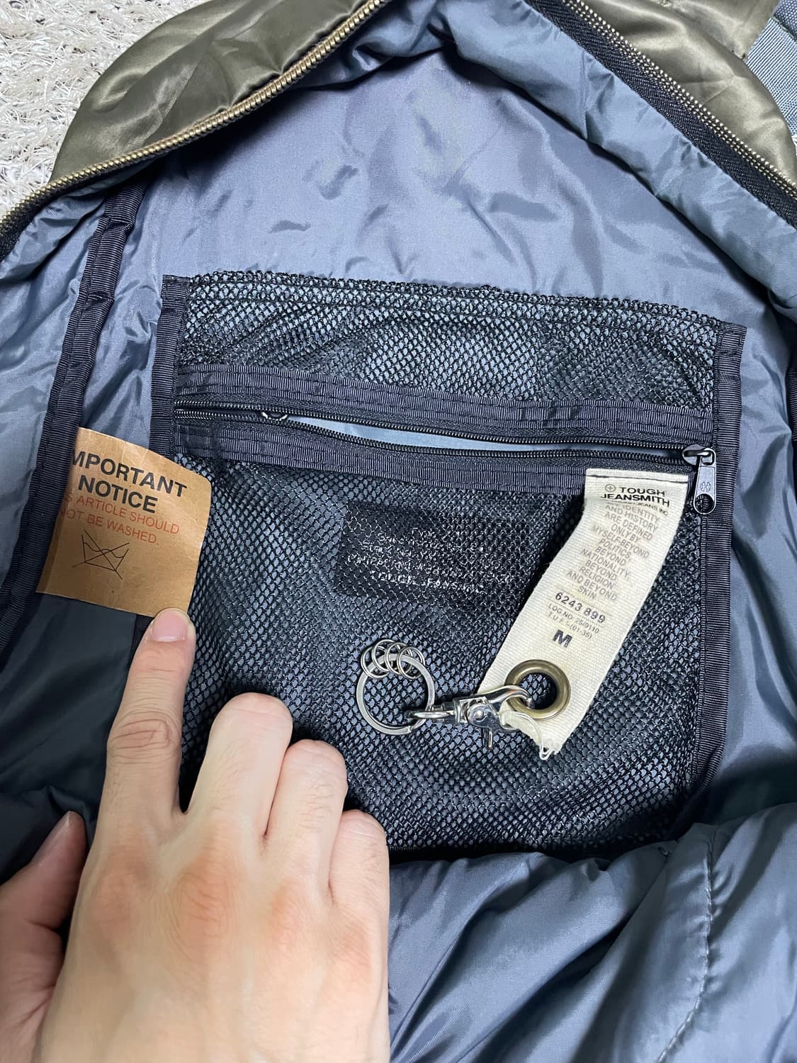 TOUGH JEANSMITH 고급 나일론 백팩 상품이미지4