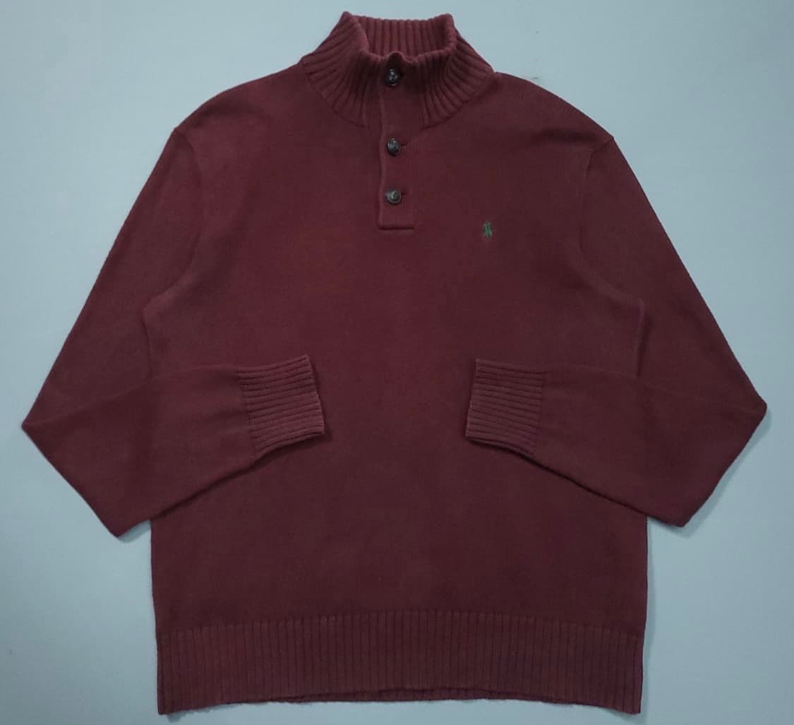 폴로 버건디 니트 상품이미지1
