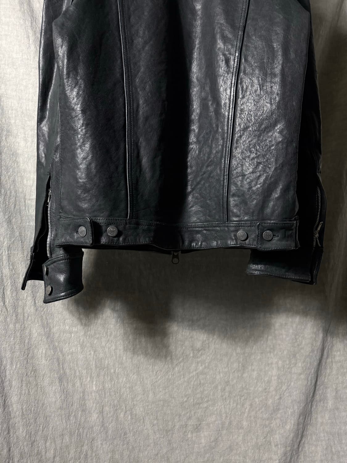 JACKROSE “TFOA” Skull Cow Leather Jacket 상품이미지8