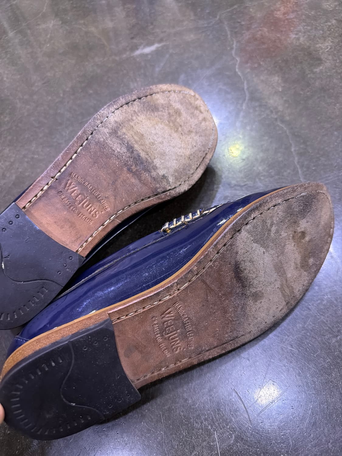 바스위준 클래식 페니로퍼 네이비 225 상품이미지7