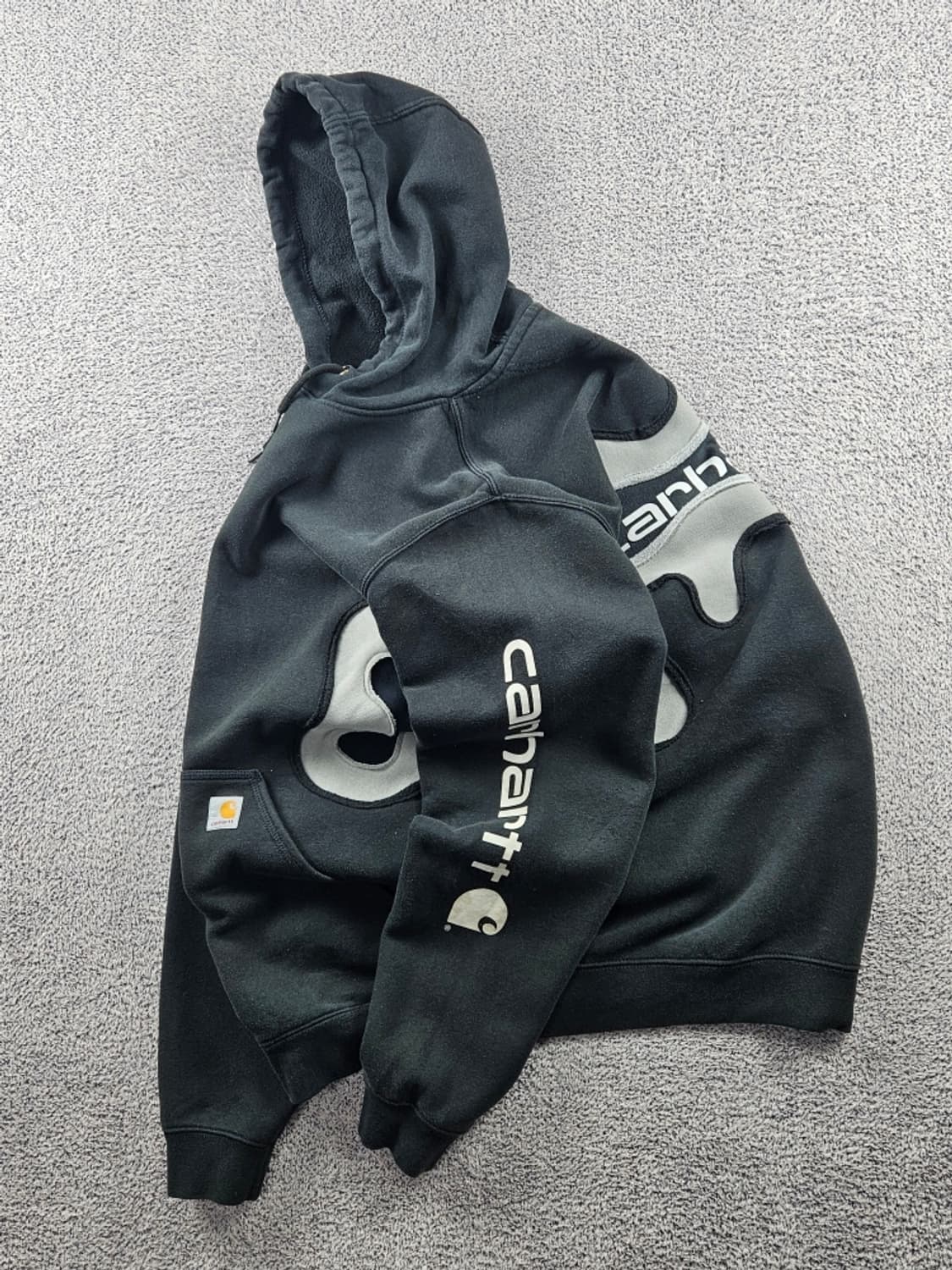 칼하트 아플리케 커스텀 스웻 후드 티셔츠 ( L ) / 10989 상품이미지4