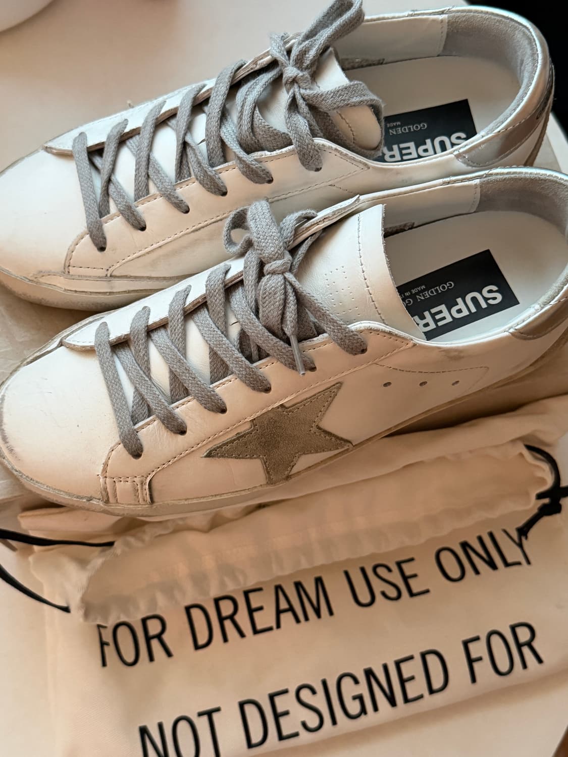 골든구스 슈퍼스타 화이트 실버탭 37 상품이미지1