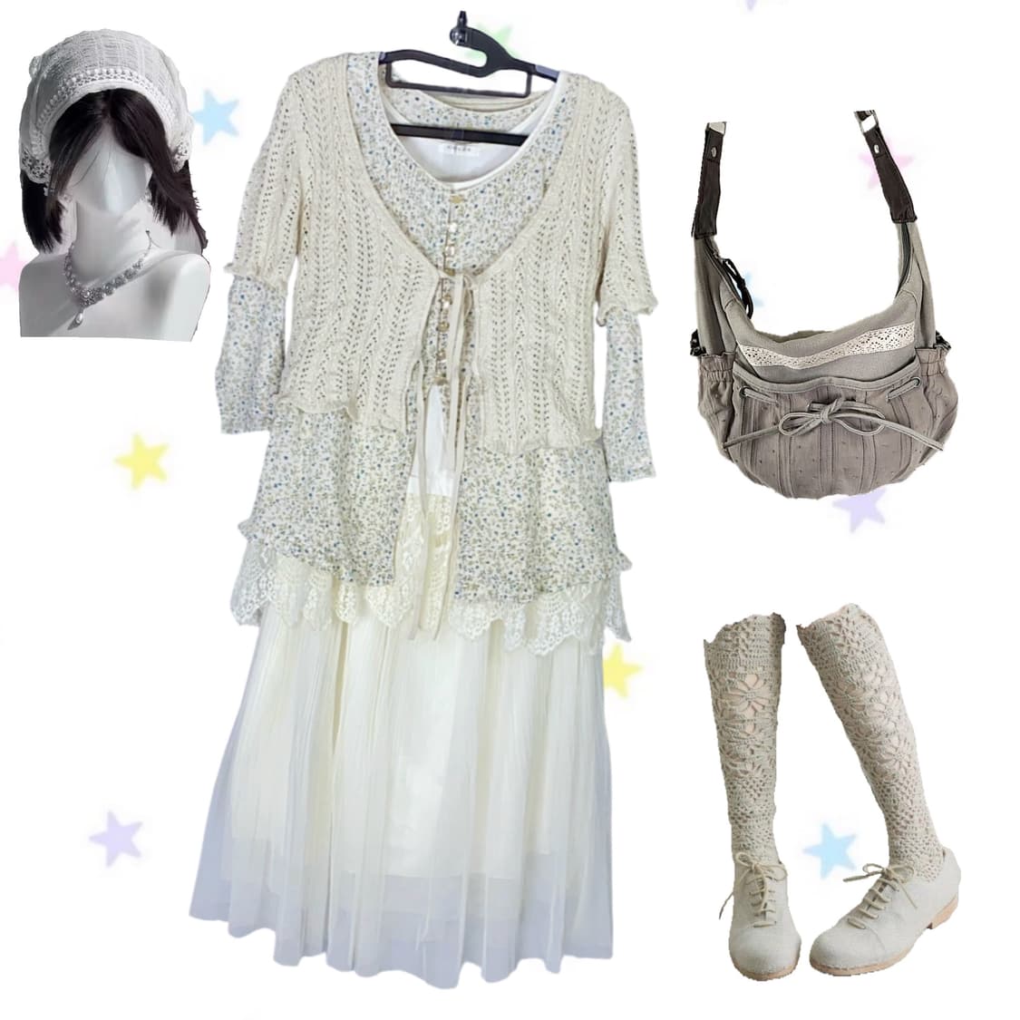 🍒키키의 청순+러블리보헤미안 set🍒 상품이미지1