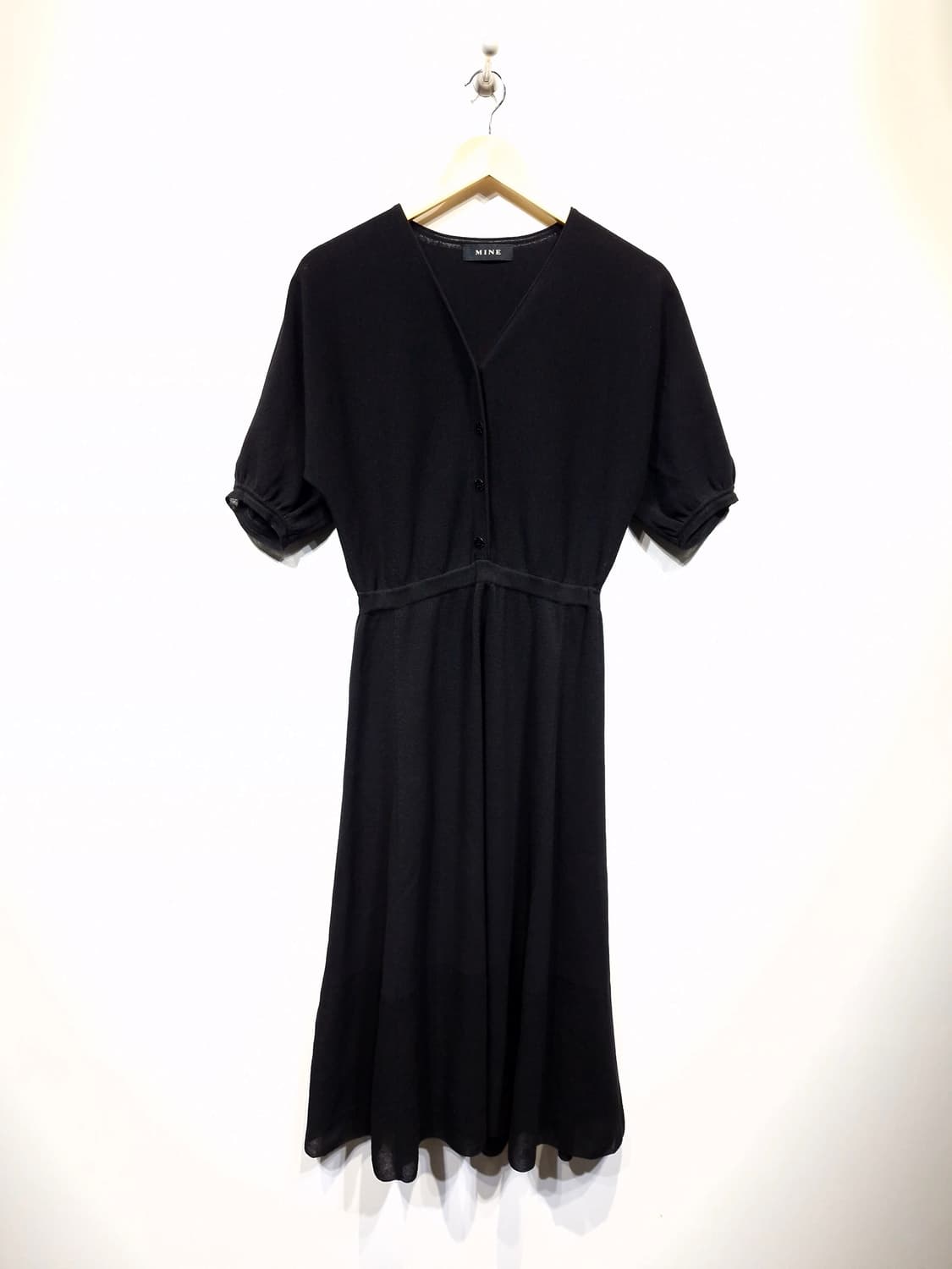 한섬마인 MINE 20S/S 돌먼 니트 드레스 상품이미지2