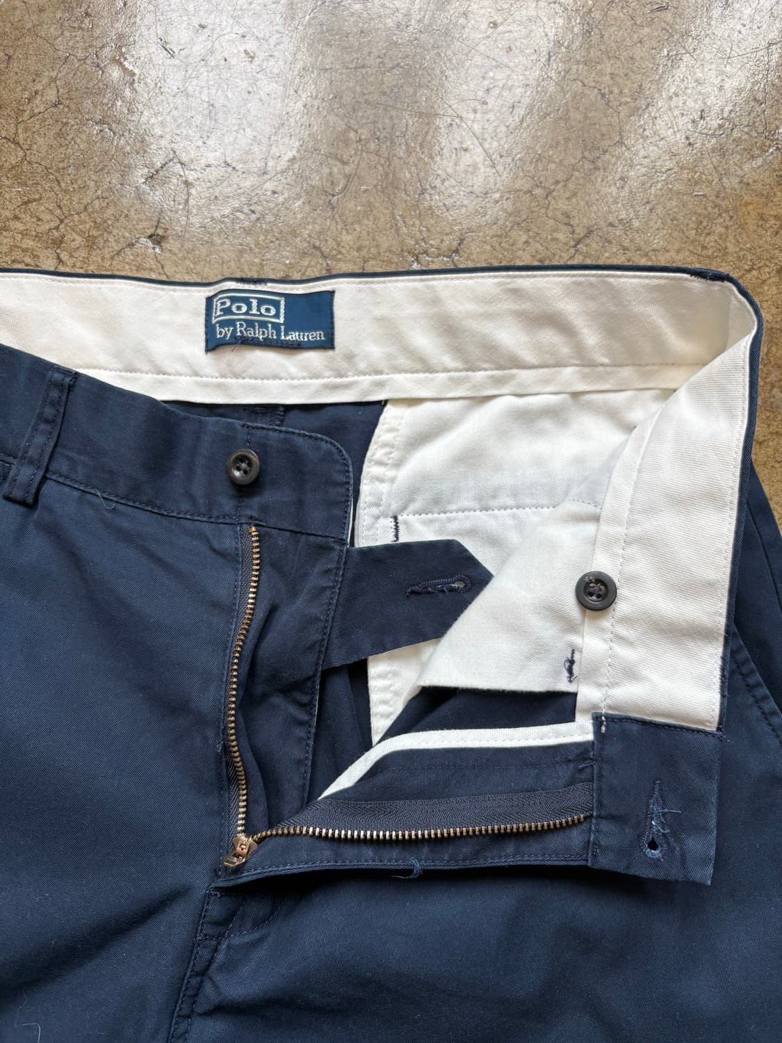 폴로 랄프 로렌 네이비 치노팬츠 상품이미지3