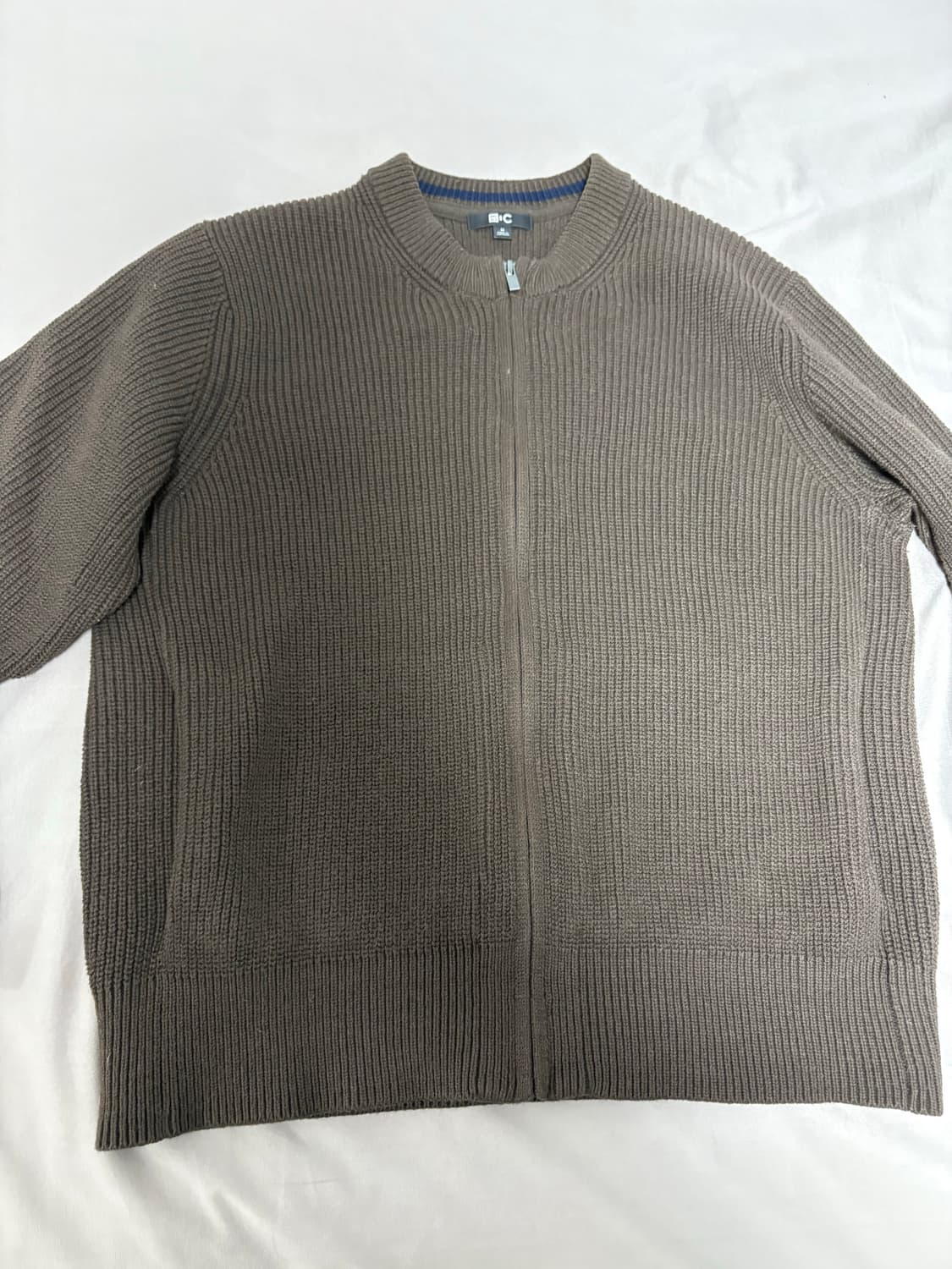 유니클로C 25fw 크루넥 풀집 가디건 M 상품이미지3