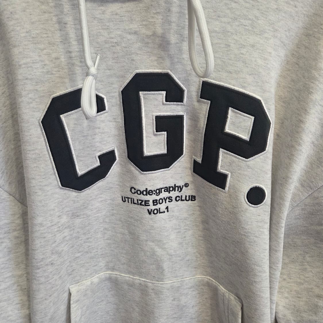 Code:graphy CGP 후드티 S M.GREY 상품이미지2