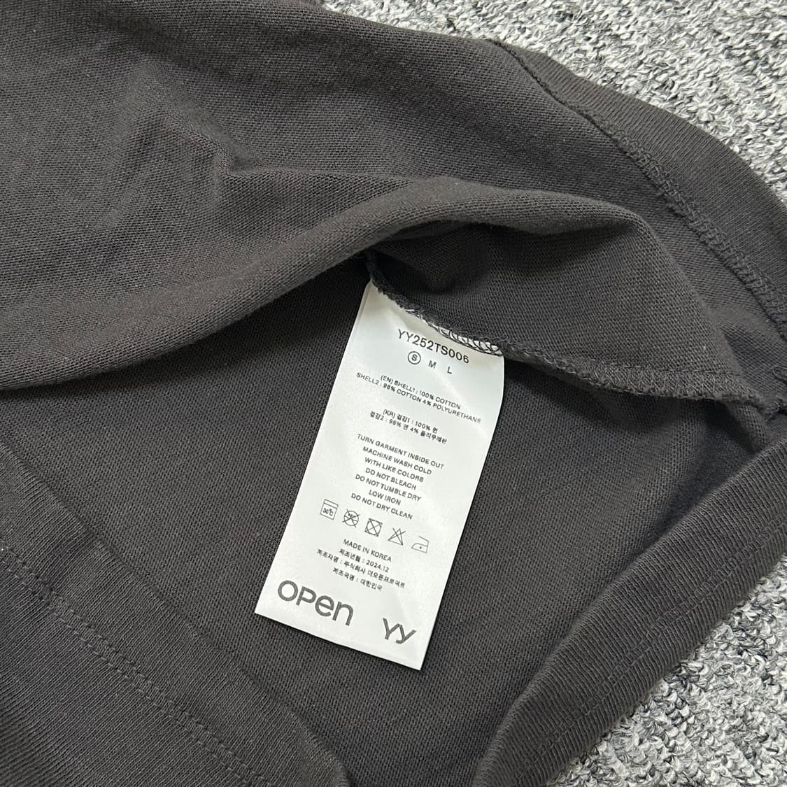 Open yy 오픈와이와이 HOMESICK TEE 반팔 티셔츠 홈식 상품이미지3