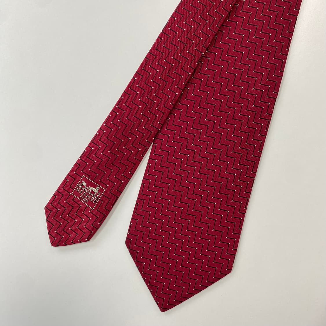 에르메스 명품 정품 넥타이(HERMES) 상품이미지1