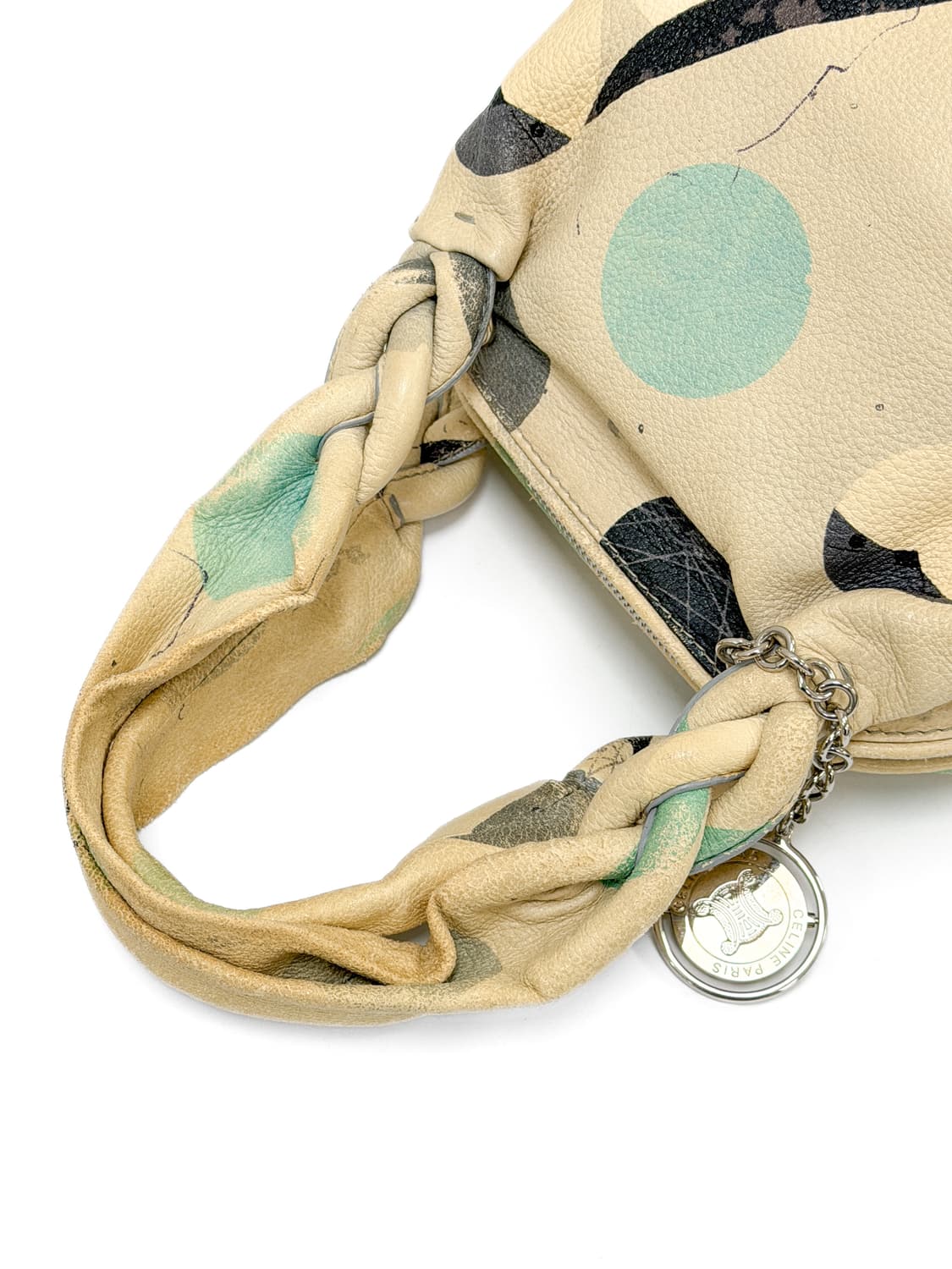 셀린느 크루즈 2008 뱅크 스왈로우 프린트 레더 토트백 상품이미지6