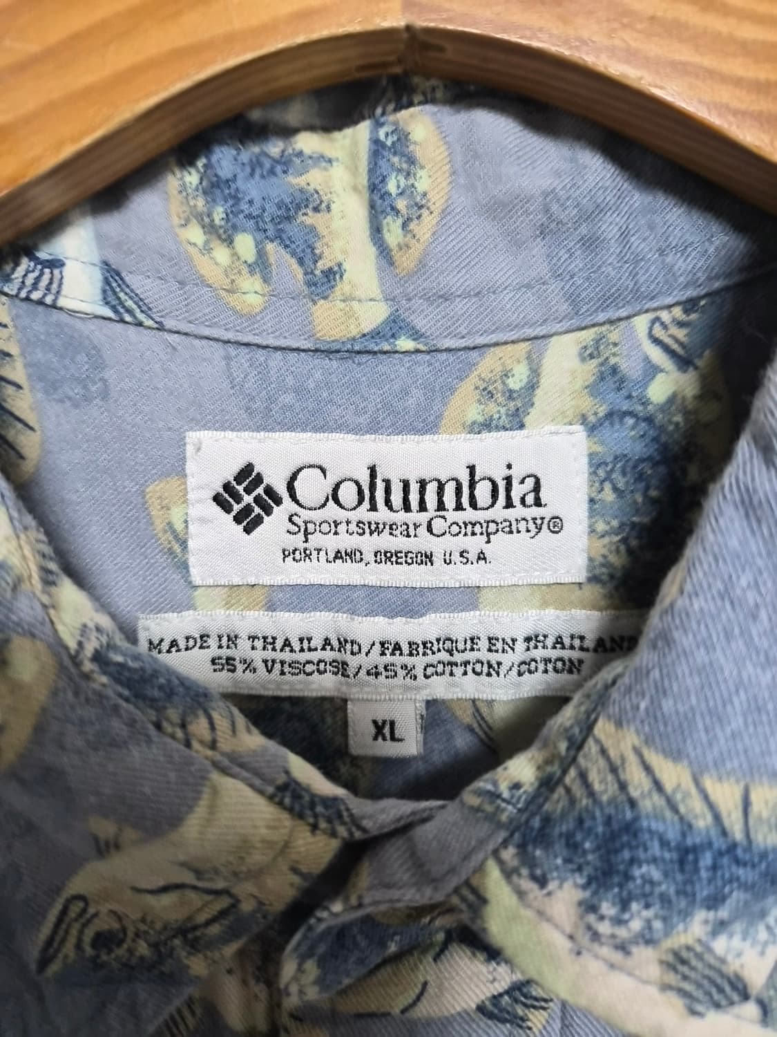 콜롬비아Columbia 피시 반팔 셔츠 XL사이즈 - S306 상품이미지4