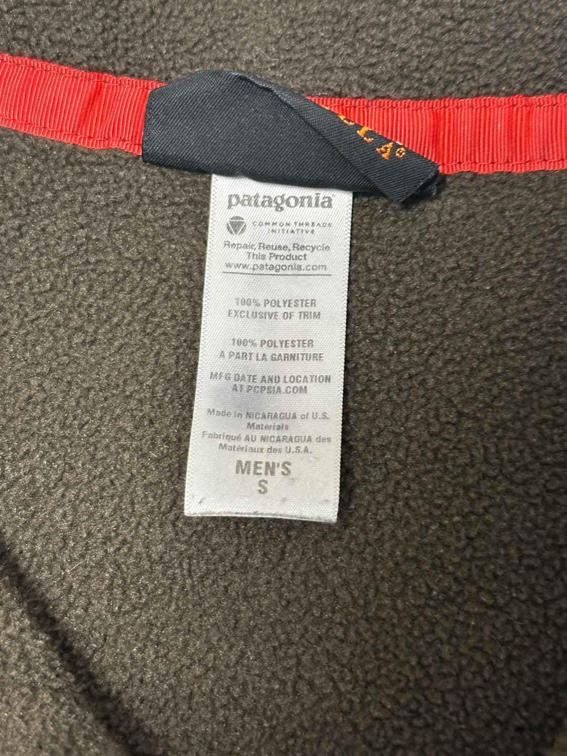 파타고니아 신칠라 브라운 청록 상품이미지7