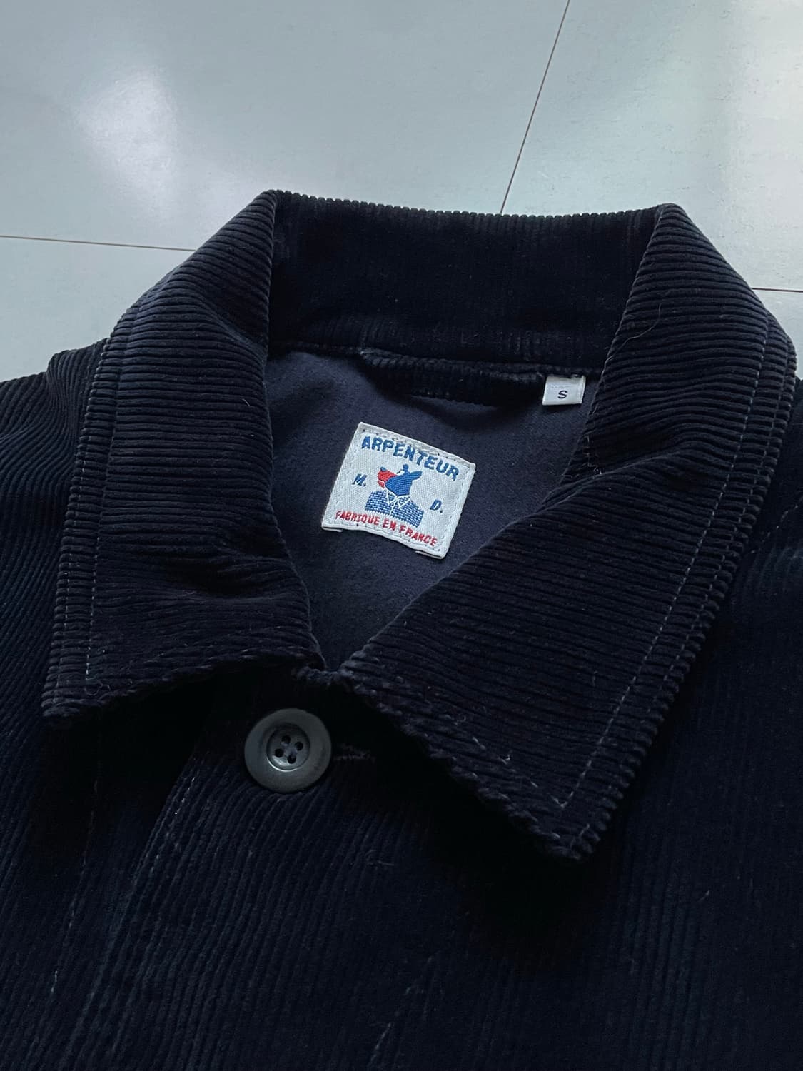 아펜쳐 코듀로이 프렌치 워크자켓 상품이미지3