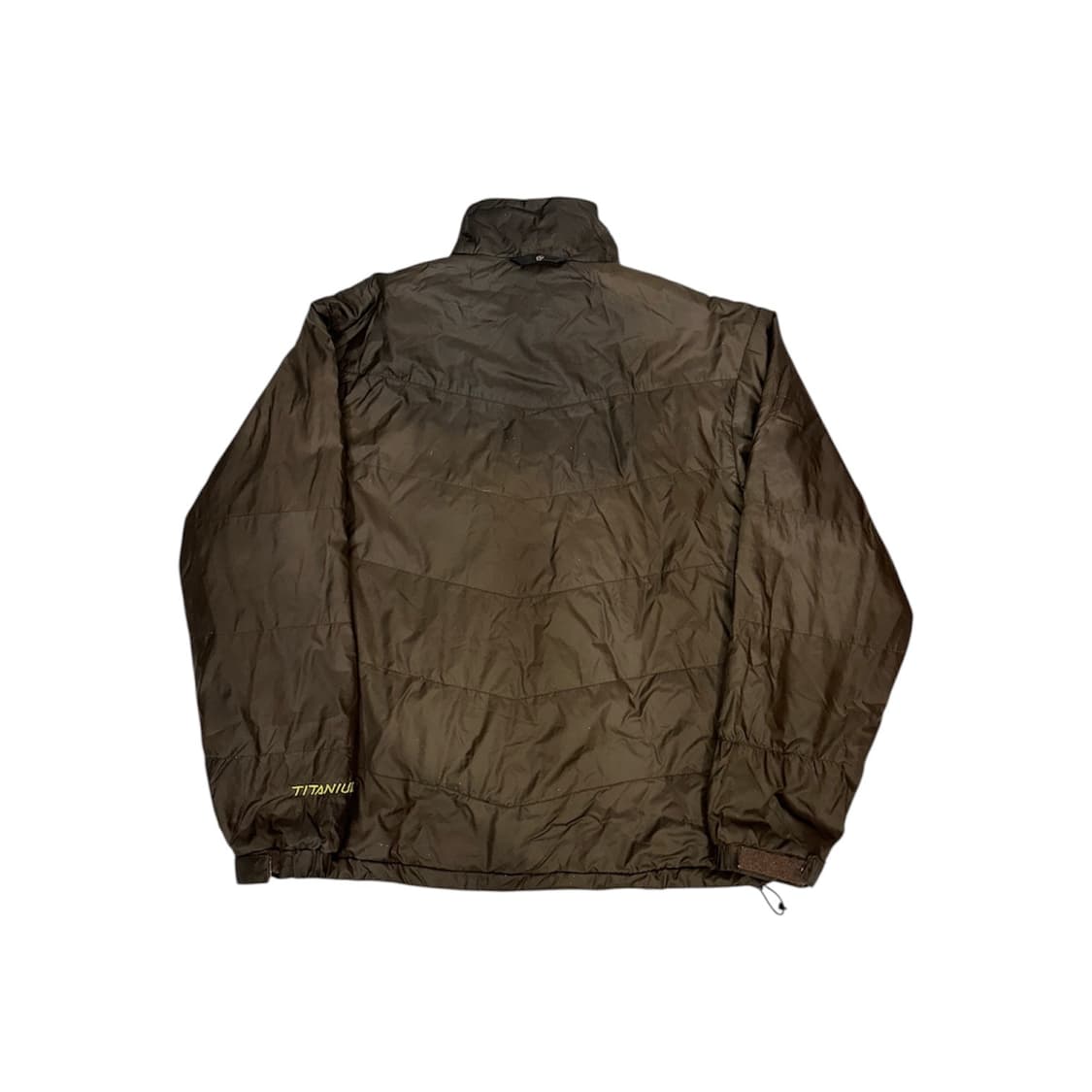 컬럼비아 브라운 패딩 바람막이 자켓 S 상품이미지6