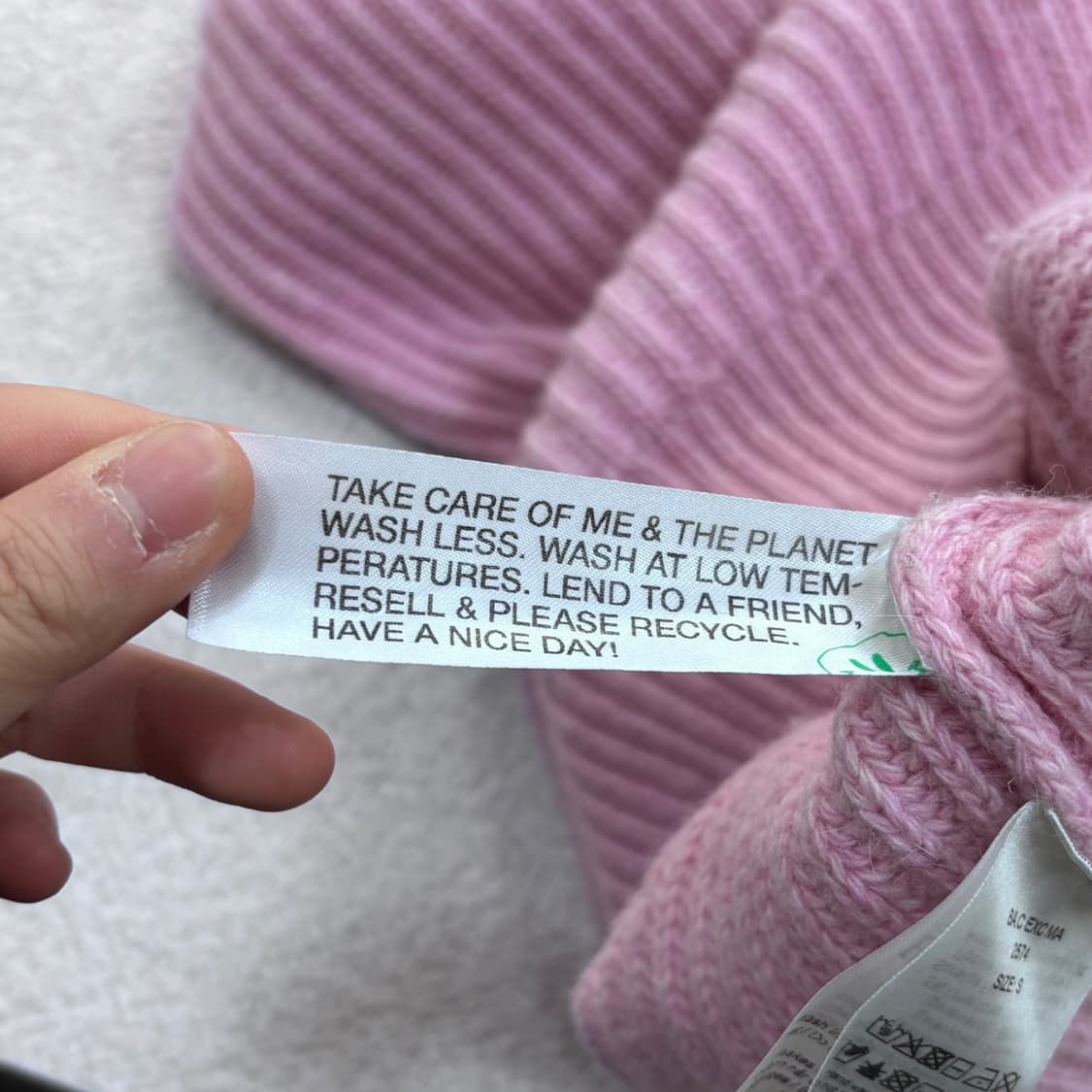 S 가니 여성 리브 니트 가디건 0407E1 상품이미지5