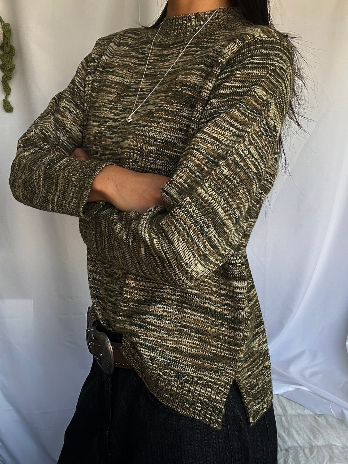 빈티지 패턴 니트 상품이미지3