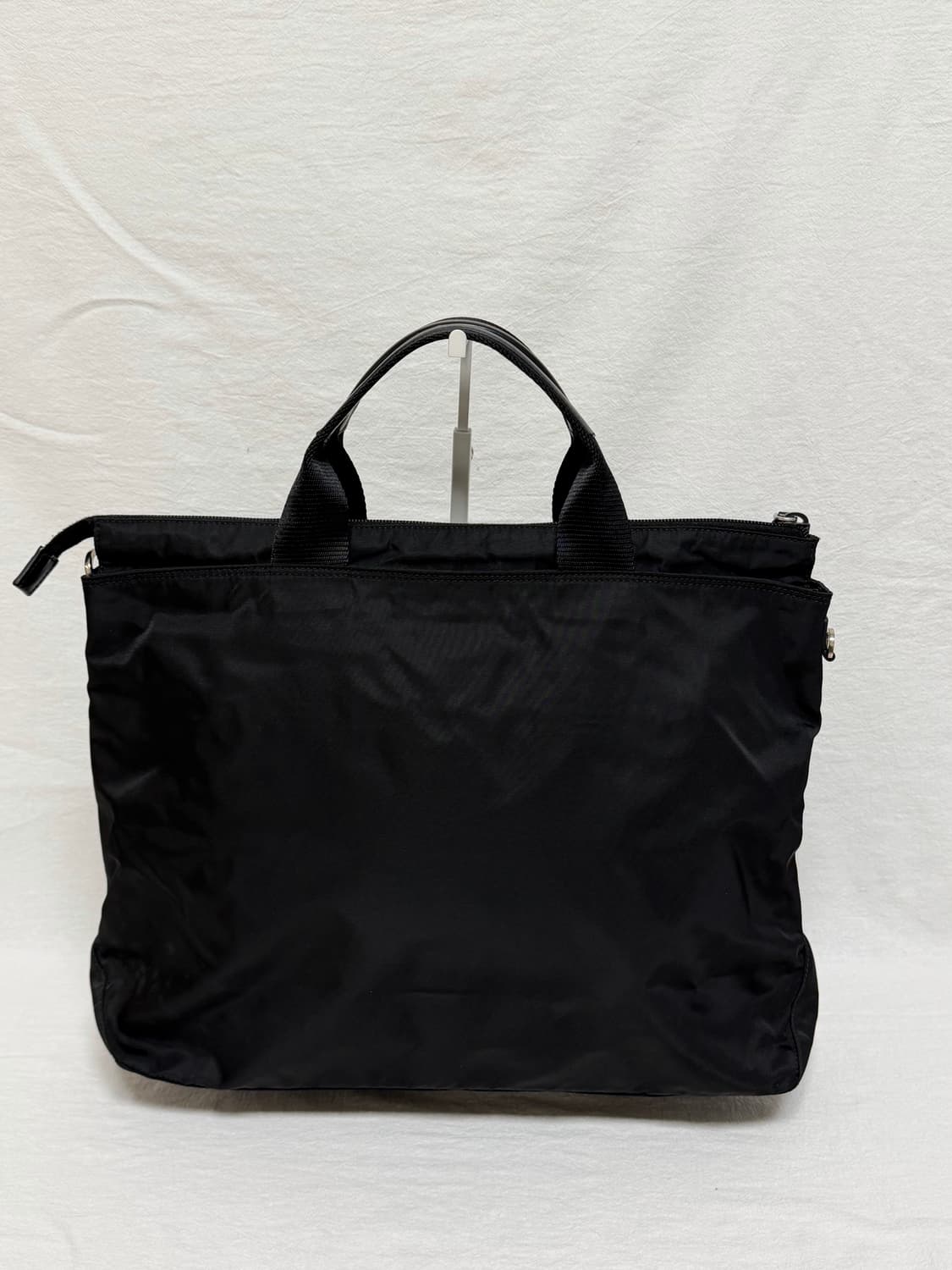 정품 프라다 포코노 나일론 블랙 토트백 숄더백 비지니스 노트북가방 상품이미지8