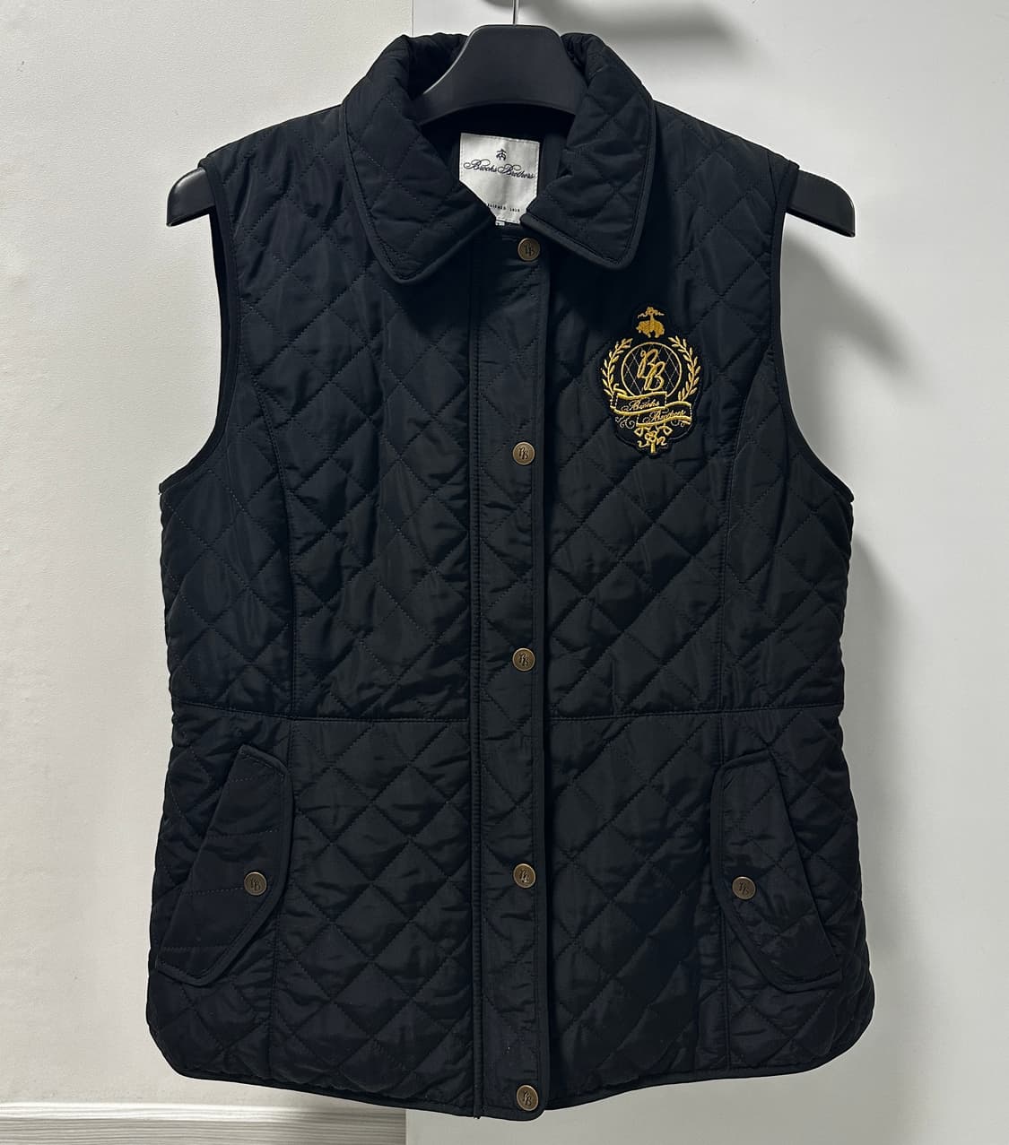 브룩스 브라더스 여성 구스 퀼팅 패딩 조끼 상품이미지1