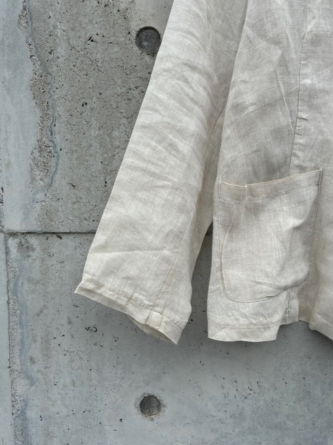 Linen One Button Blazer 상품이미지7
