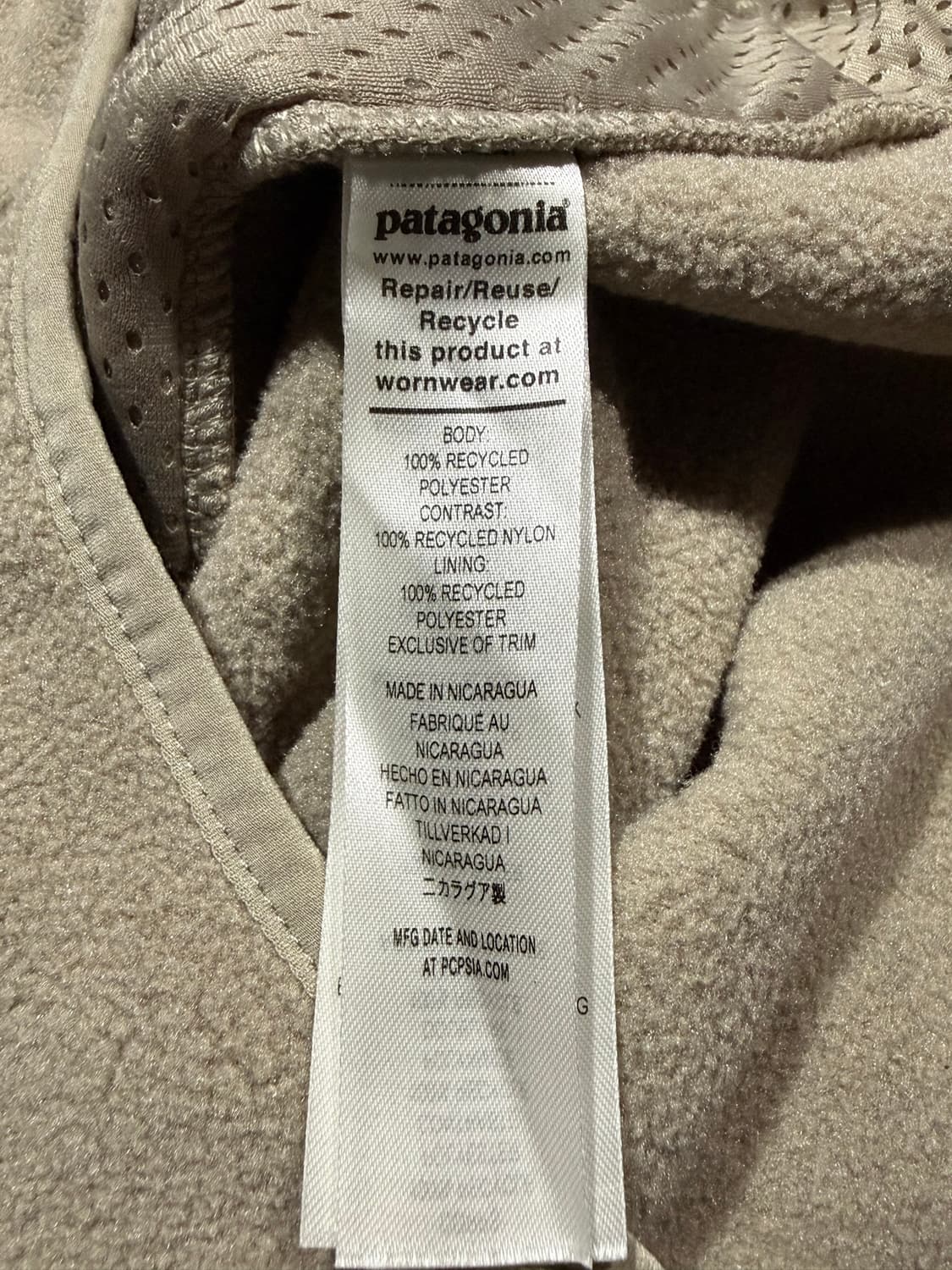 Patagonia 파타고니아 신칠라 후리스 자켓 상품이미지4