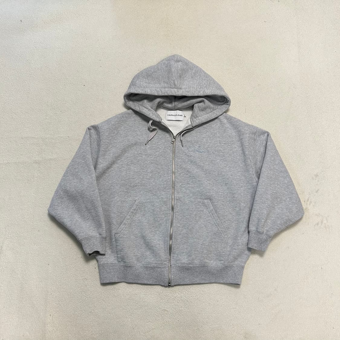 Calvin Klein Grey Hood Zip-up 상품이미지4