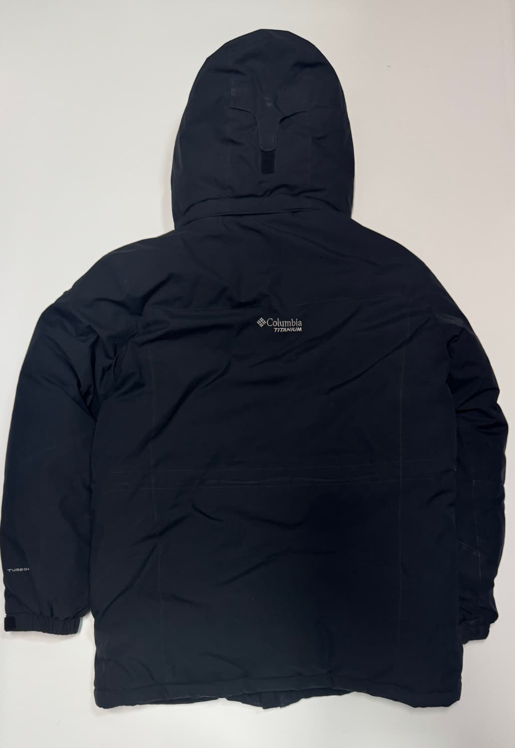 컬럼비아 티타늄 옴니히트 구스다운 후드 패딩 XL 상품이미지2
