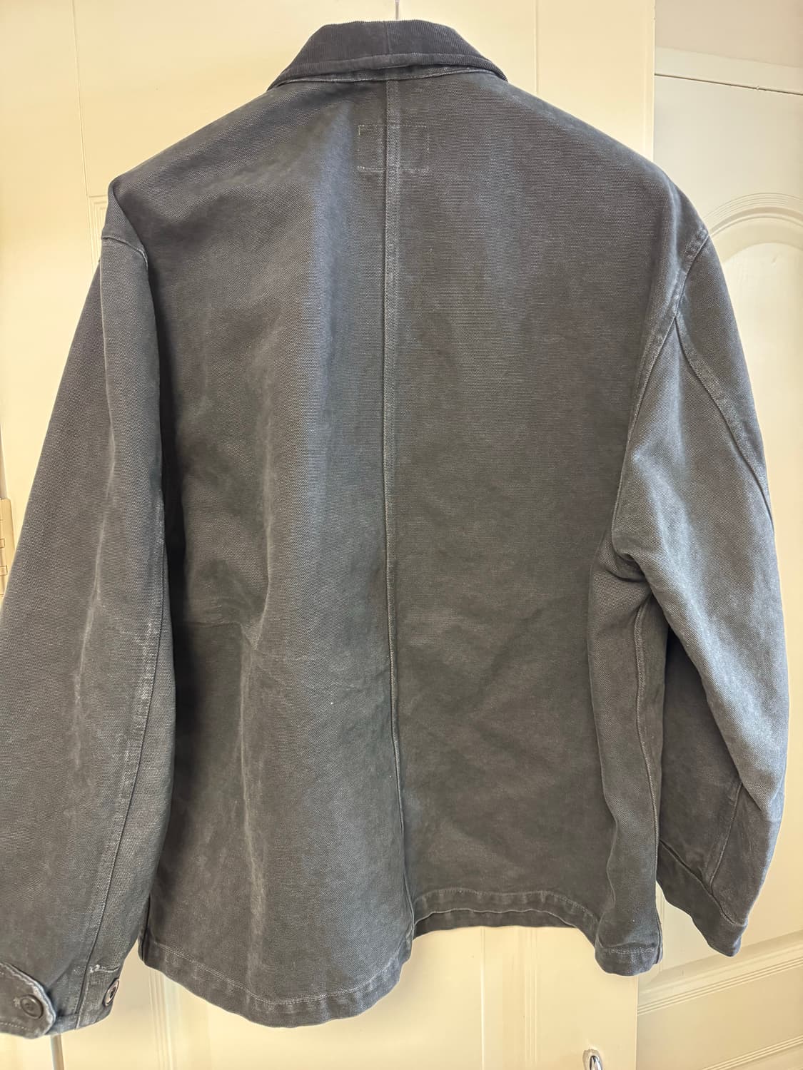 퍼렌 네이비 프렌치 워크자켓 캔버스 3사이즈 상품이미지3