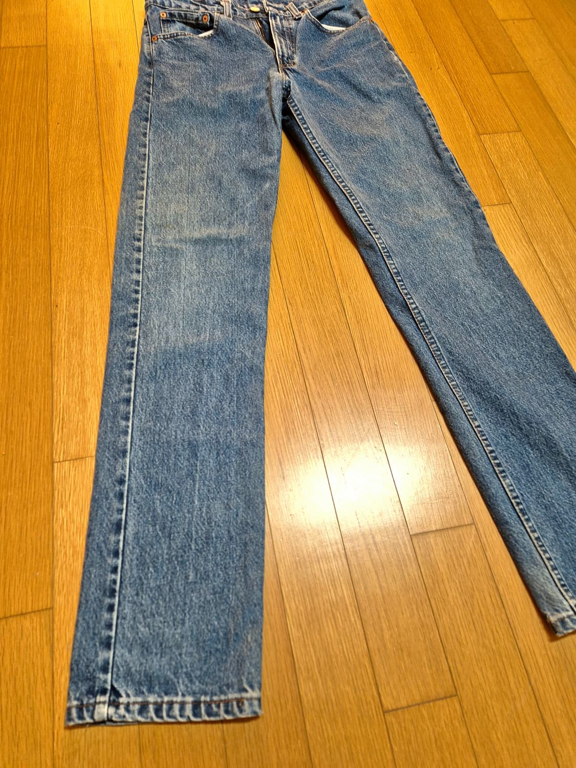 90s 미국 리바이스 R탭 레드 505 데님 팬츠 상품이미지3