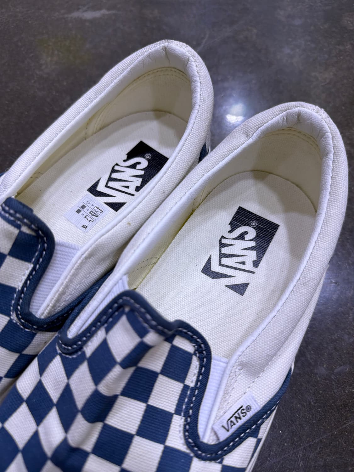 반스 프리미엄 클래식 슬립온 98 체커보드 스타게이저 블루 260 상품이미지5