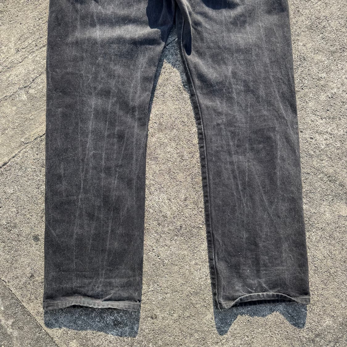 [38] 리바이스 501 흑청 데님 팬츠 상품이미지7