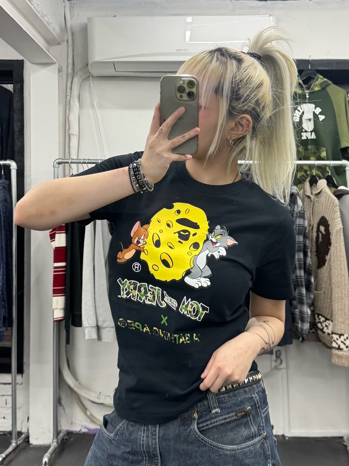 베이프 톰과제리 티셔츠 상품이미지4