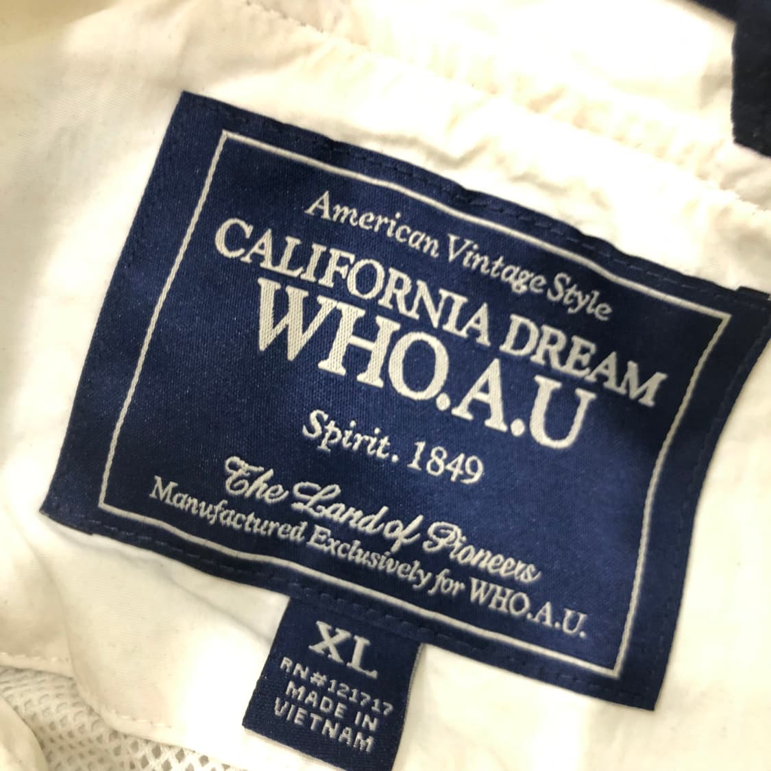 XL 후아유 나일론 바람막이 자켓 상품이미지5