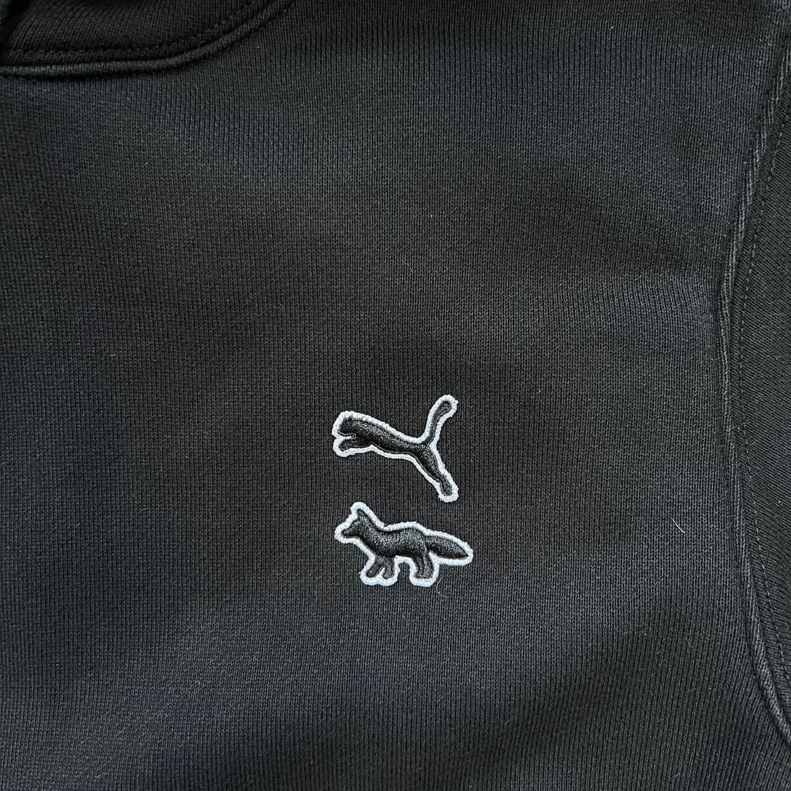 S) 메종키츠네 X 푸마 콜라보 후드티 후드티셔츠 남녀공용 상품이미지5