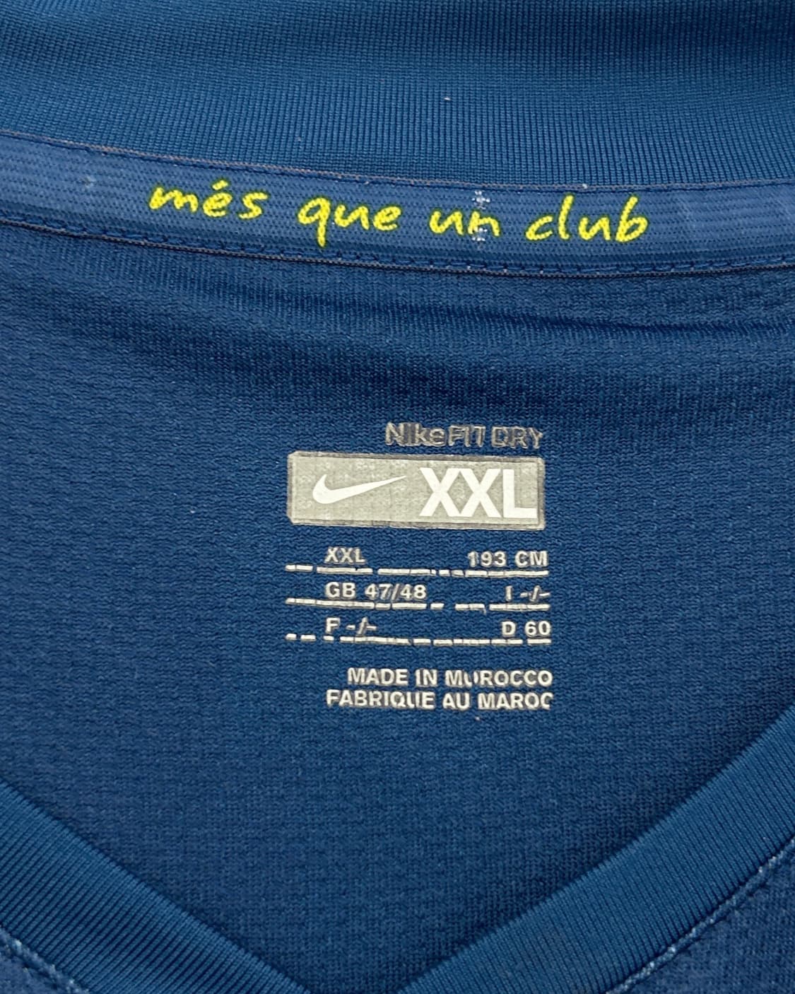 나이키 07-08 바르셀로나 캄프 누 50주년 홈 리그킷 호나우지뉴 상품이미지8