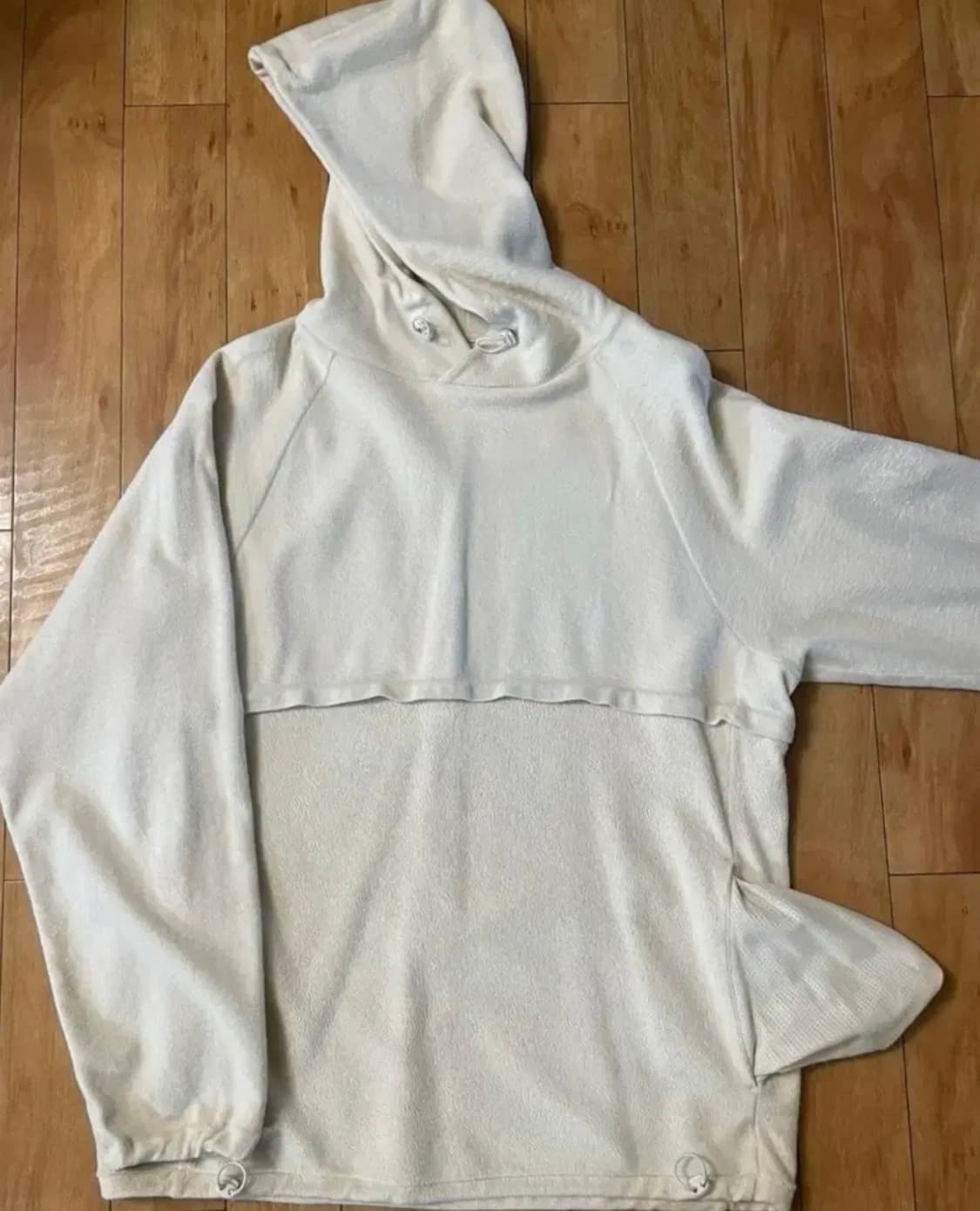 Les. basics hood 오트밀색 후드티 XL 상품이미지8