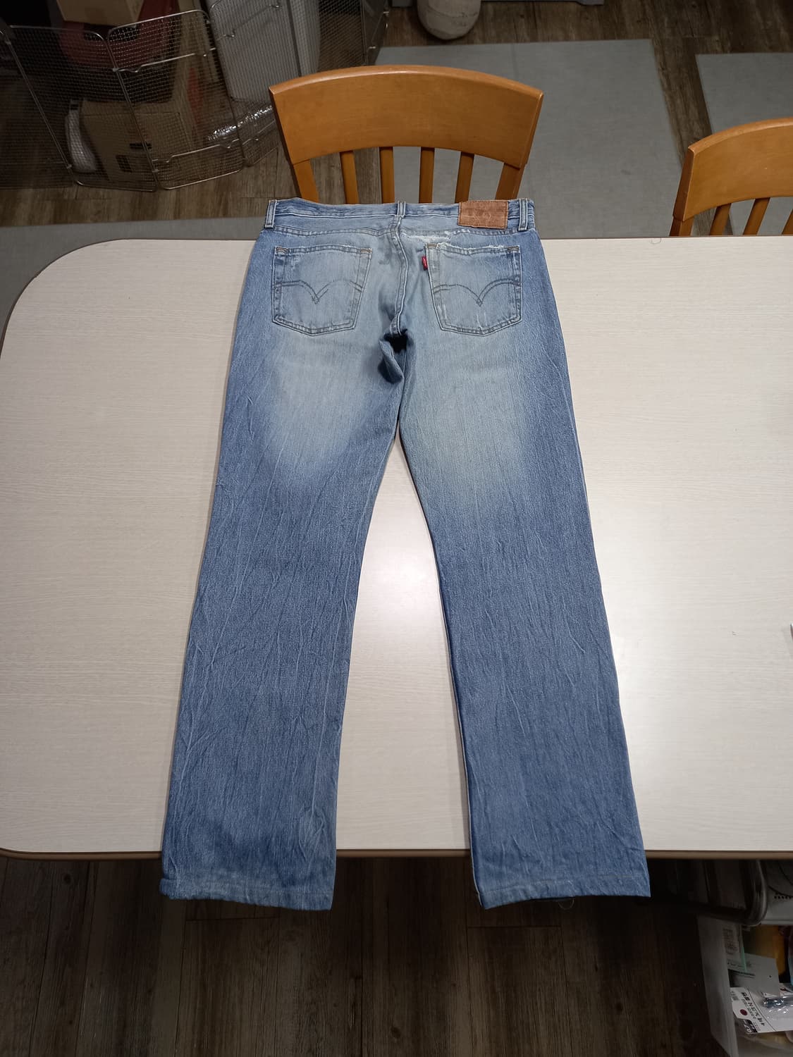 32 07's 리바이스527 Mexico 일자진 연청 32-314 상품이미지2