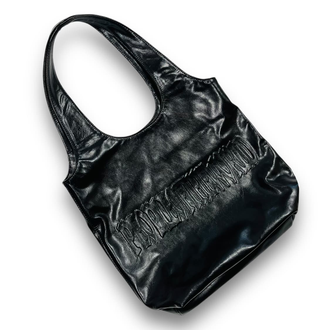 피플오브더월드 락시크 시그니처 로고 레더 숄더백 상품이미지1