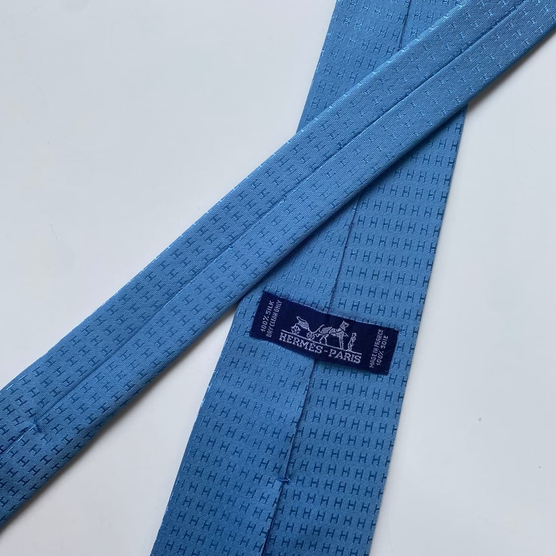 에르메스 H모노그램 넥타이 정품 명품(HERMES) 상품이미지5