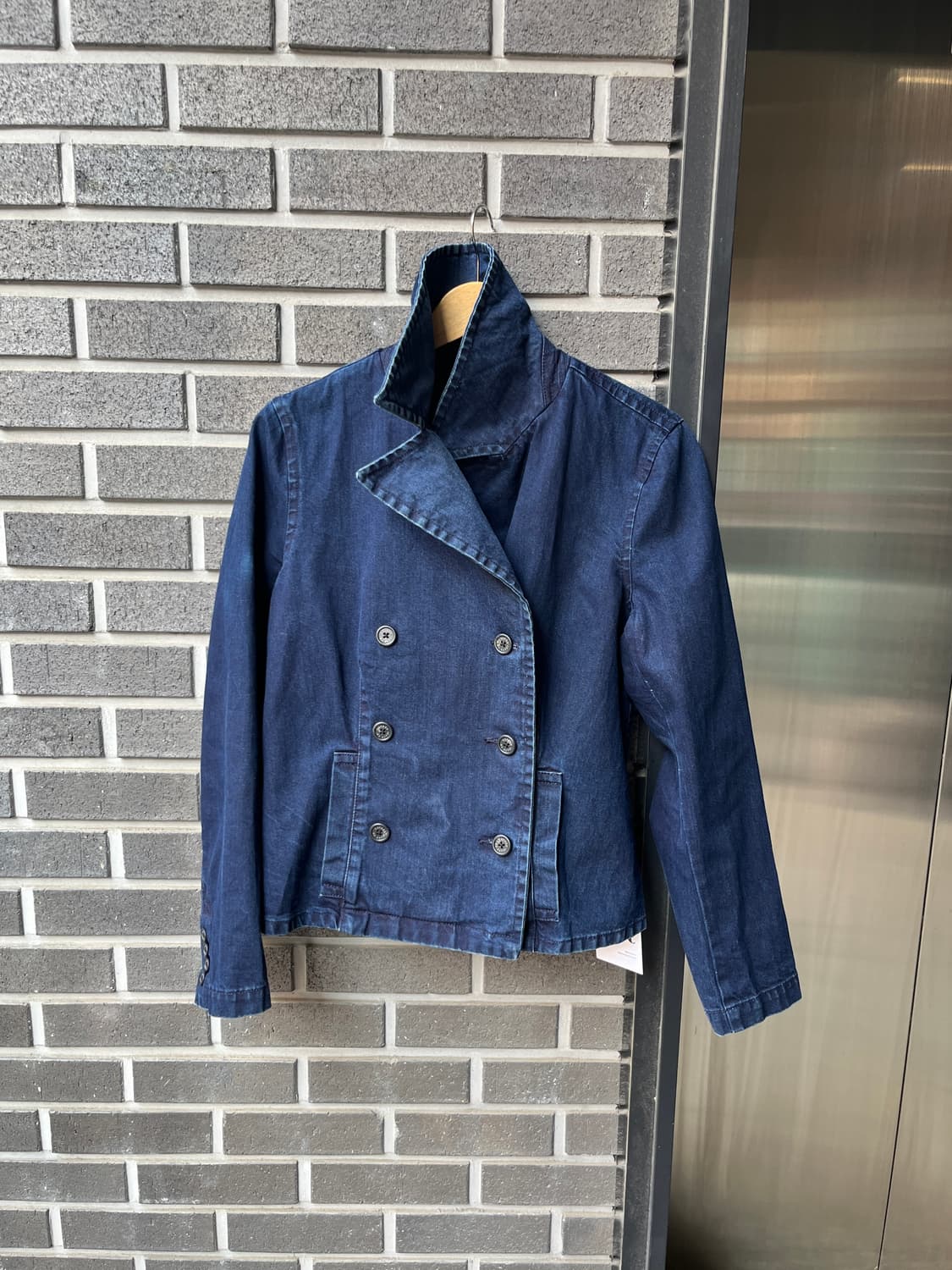 90s Ralph Lauren 더블브레스트 데님 자켓 상품이미지1