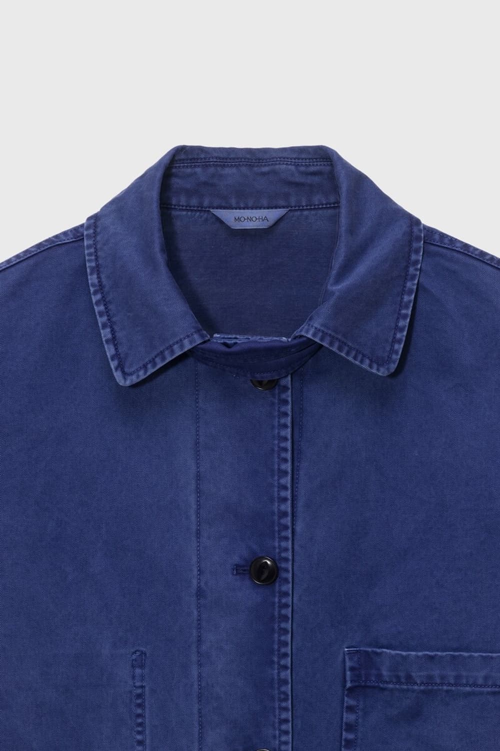 모노하 Cotton Dying Work Jacket (Blue) 상품이미지3